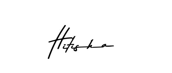 Similarly Asem Kandis PERSONAL USE is the best handwritten signature design. Signature creator online .You can use it as an online autograph creator for name Hitisha. Hitisha signature style 9 images and pictures png