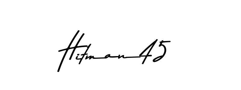 Check out images of Autograph of Hitman45 name. Actor Hitman45 Signature Style. Asem Kandis PERSONAL USE is a professional sign style online. Hitman45 signature style 9 images and pictures png