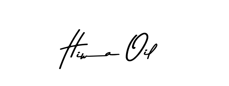 Create a beautiful signature design for name Hiwa Oil. With this signature (Asem Kandis PERSONAL USE) fonts, you can make a handwritten signature for free. Hiwa Oil signature style 9 images and pictures png