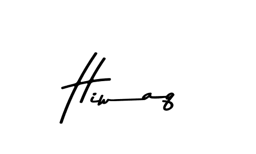 Use a signature maker to create a handwritten signature online. With this signature software, you can design (Asem Kandis PERSONAL USE) your own signature for name Hiwaq. Hiwaq signature style 9 images and pictures png