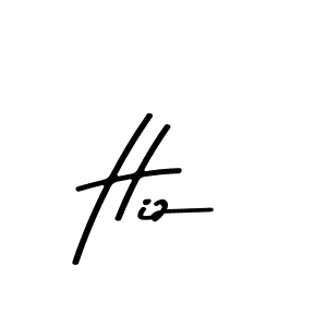 This is the best signature style for the Hiz name. Also you like these signature font (Asem Kandis PERSONAL USE). Mix name signature. Hiz signature style 9 images and pictures png
