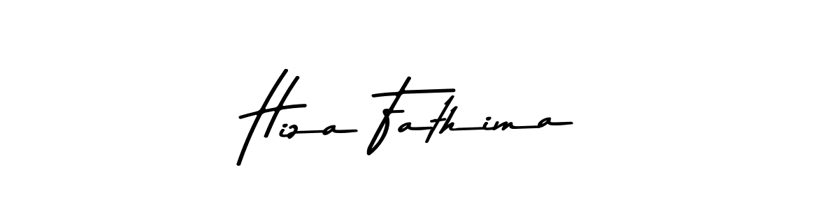 Hiza Fathima stylish signature style. Best Handwritten Sign (Asem Kandis PERSONAL USE) for my name. Handwritten Signature Collection Ideas for my name Hiza Fathima. Hiza Fathima signature style 9 images and pictures png