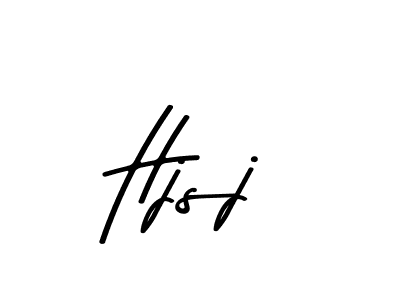 Make a beautiful signature design for name Hjsj. With this signature (Asem Kandis PERSONAL USE) style, you can create a handwritten signature for free. Hjsj signature style 9 images and pictures png