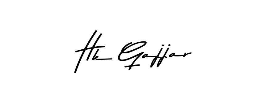 Use a signature maker to create a handwritten signature online. With this signature software, you can design (Asem Kandis PERSONAL USE) your own signature for name Hk Gajjar. Hk Gajjar signature style 9 images and pictures png