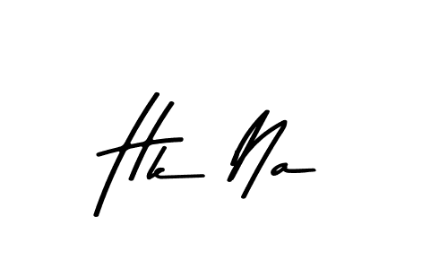 This is the best signature style for the Hk Na name. Also you like these signature font (Asem Kandis PERSONAL USE). Mix name signature. Hk Na signature style 9 images and pictures png