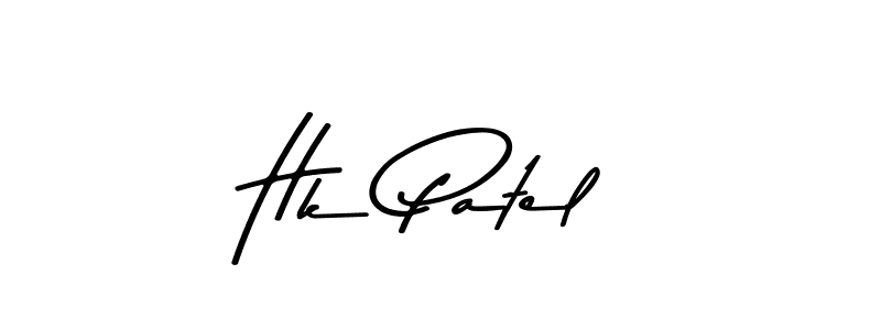 How to make Hk Patel signature? Asem Kandis PERSONAL USE is a professional autograph style. Create handwritten signature for Hk Patel name. Hk Patel signature style 9 images and pictures png