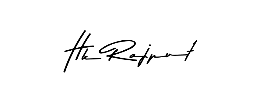 Hk Rajput stylish signature style. Best Handwritten Sign (Asem Kandis PERSONAL USE) for my name. Handwritten Signature Collection Ideas for my name Hk Rajput. Hk Rajput signature style 9 images and pictures png