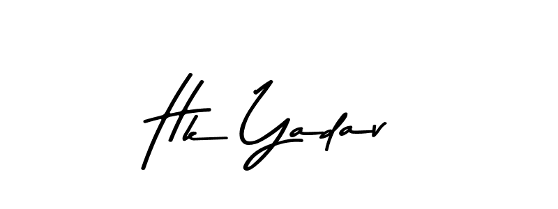 The best way (Asem Kandis PERSONAL USE) to make a short signature is to pick only two or three words in your name. The name Hk Yadav include a total of six letters. For converting this name. Hk Yadav signature style 9 images and pictures png