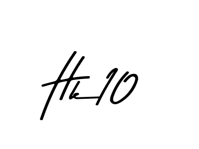 Asem Kandis PERSONAL USE is a professional signature style that is perfect for those who want to add a touch of class to their signature. It is also a great choice for those who want to make their signature more unique. Get Hk10 name to fancy signature for free. Hk10 signature style 9 images and pictures png