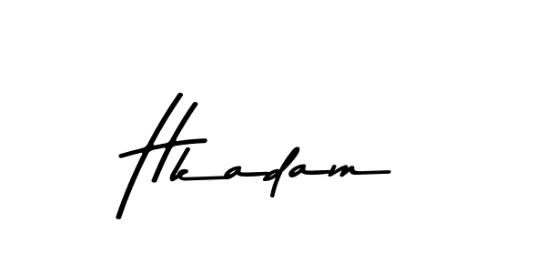 It looks lik you need a new signature style for name Hkadam. Design unique handwritten (Asem Kandis PERSONAL USE) signature with our free signature maker in just a few clicks. Hkadam signature style 9 images and pictures png