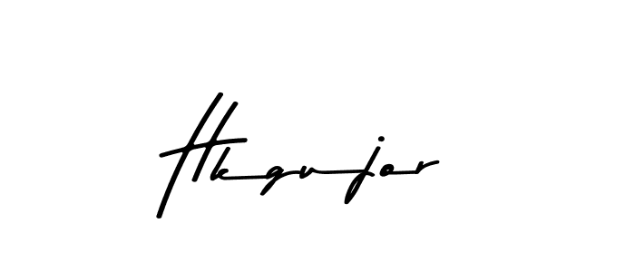 Design your own signature with our free online signature maker. With this signature software, you can create a handwritten (Asem Kandis PERSONAL USE) signature for name Hkgujor. Hkgujor signature style 9 images and pictures png