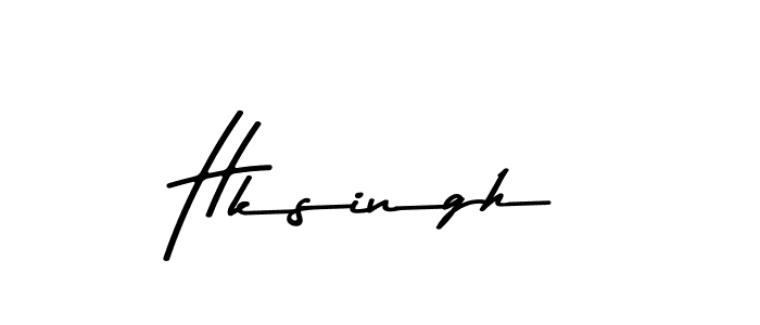 Hksingh stylish signature style. Best Handwritten Sign (Asem Kandis PERSONAL USE) for my name. Handwritten Signature Collection Ideas for my name Hksingh. Hksingh signature style 9 images and pictures png