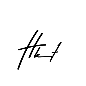 How to make Hkt signature? Asem Kandis PERSONAL USE is a professional autograph style. Create handwritten signature for Hkt name. Hkt signature style 9 images and pictures png