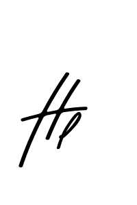 How to make Hl signature? Asem Kandis PERSONAL USE is a professional autograph style. Create handwritten signature for Hl name. Hl signature style 9 images and pictures png