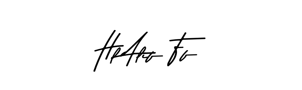 Use a signature maker to create a handwritten signature online. With this signature software, you can design (Asem Kandis PERSONAL USE) your own signature for name Hl Alif Ff. Hl Alif Ff signature style 9 images and pictures png