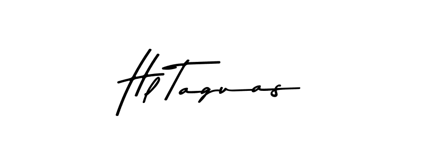 Design your own signature with our free online signature maker. With this signature software, you can create a handwritten (Asem Kandis PERSONAL USE) signature for name Hl Taguas. Hl Taguas signature style 9 images and pictures png