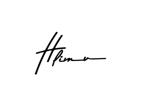 How to make Hlimu signature? Asem Kandis PERSONAL USE is a professional autograph style. Create handwritten signature for Hlimu name. Hlimu signature style 9 images and pictures png