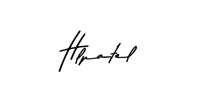 How to make Hlpatel signature? Asem Kandis PERSONAL USE is a professional autograph style. Create handwritten signature for Hlpatel name. Hlpatel signature style 9 images and pictures png