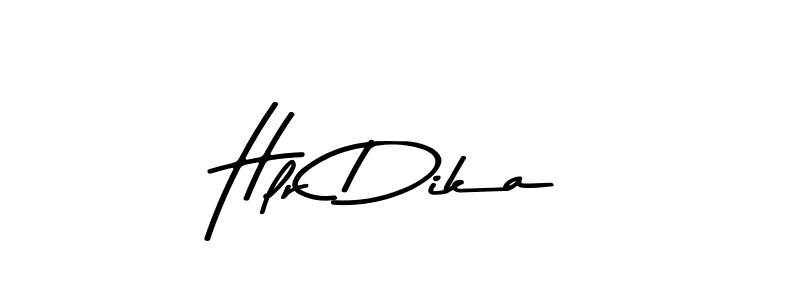 Make a beautiful signature design for name Hlr Dika. With this signature (Asem Kandis PERSONAL USE) style, you can create a handwritten signature for free. Hlr Dika signature style 9 images and pictures png