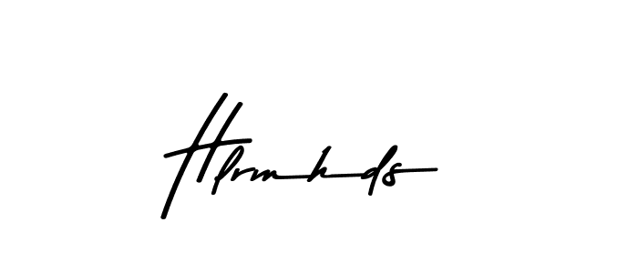 Make a beautiful signature design for name Hlrmhds. With this signature (Asem Kandis PERSONAL USE) style, you can create a handwritten signature for free. Hlrmhds signature style 9 images and pictures png