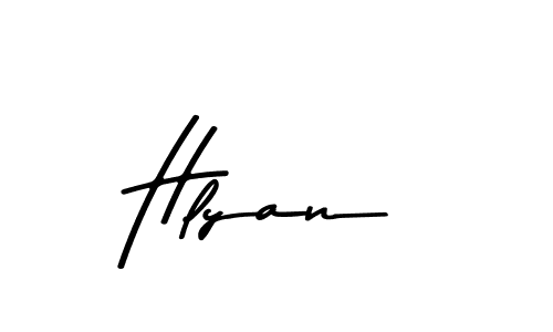 You should practise on your own different ways (Asem Kandis PERSONAL USE) to write your name (Hlyan) in signature. don't let someone else do it for you. Hlyan signature style 9 images and pictures png