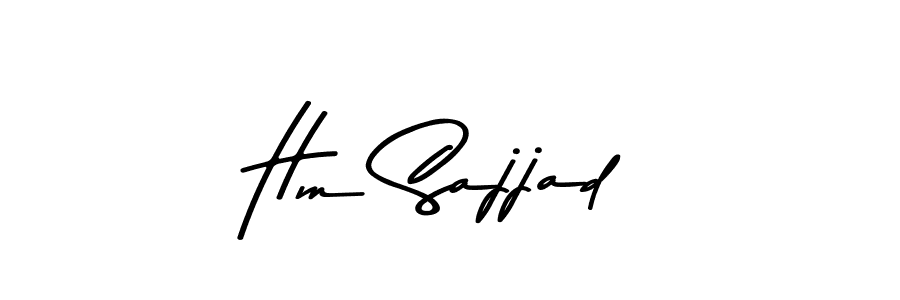 You can use this online signature creator to create a handwritten signature for the name Hm Sajjad. This is the best online autograph maker. Hm Sajjad signature style 9 images and pictures png