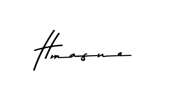 Hmasne stylish signature style. Best Handwritten Sign (Asem Kandis PERSONAL USE) for my name. Handwritten Signature Collection Ideas for my name Hmasne. Hmasne signature style 9 images and pictures png