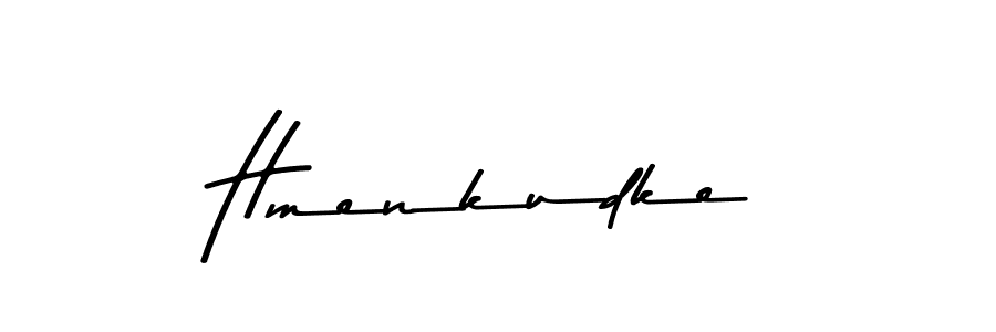 Make a beautiful signature design for name Hmenkudke. With this signature (Asem Kandis PERSONAL USE) style, you can create a handwritten signature for free. Hmenkudke signature style 9 images and pictures png