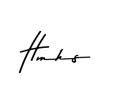 This is the best signature style for the Hmhs name. Also you like these signature font (Asem Kandis PERSONAL USE). Mix name signature. Hmhs signature style 9 images and pictures png
