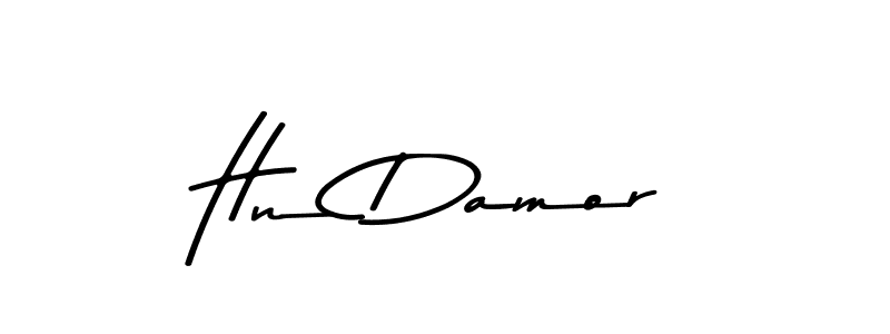 How to Draw Hn Damor signature style? Asem Kandis PERSONAL USE is a latest design signature styles for name Hn Damor. Hn Damor signature style 9 images and pictures png