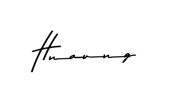 Hnaung stylish signature style. Best Handwritten Sign (Asem Kandis PERSONAL USE) for my name. Handwritten Signature Collection Ideas for my name Hnaung. Hnaung signature style 9 images and pictures png