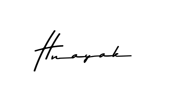 Design your own signature with our free online signature maker. With this signature software, you can create a handwritten (Asem Kandis PERSONAL USE) signature for name Hnayak. Hnayak signature style 9 images and pictures png