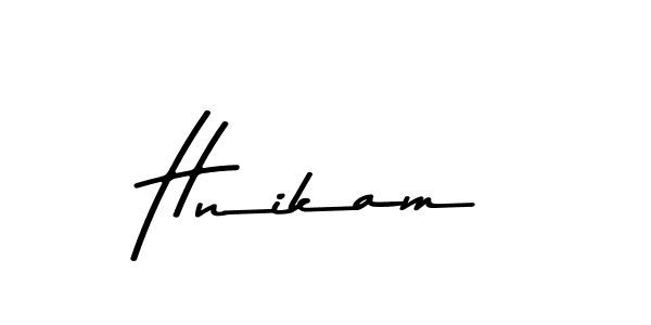 How to Draw Hnikam signature style? Asem Kandis PERSONAL USE is a latest design signature styles for name Hnikam. Hnikam signature style 9 images and pictures png