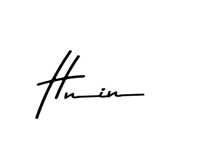 The best way (Asem Kandis PERSONAL USE) to make a short signature is to pick only two or three words in your name. The name Hnin include a total of six letters. For converting this name. Hnin signature style 9 images and pictures png