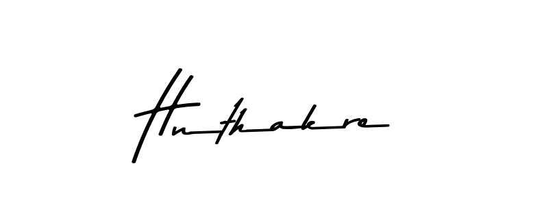 Design your own signature with our free online signature maker. With this signature software, you can create a handwritten (Asem Kandis PERSONAL USE) signature for name Hnthakre. Hnthakre signature style 9 images and pictures png