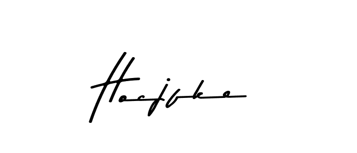 How to make Hocjfke signature? Asem Kandis PERSONAL USE is a professional autograph style. Create handwritten signature for Hocjfke name. Hocjfke signature style 9 images and pictures png
