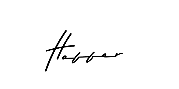 Make a beautiful signature design for name Hoffer. Use this online signature maker to create a handwritten signature for free. Hoffer signature style 9 images and pictures png