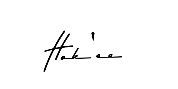 Use a signature maker to create a handwritten signature online. With this signature software, you can design (Asem Kandis PERSONAL USE) your own signature for name Hok'ee. Hok'ee signature style 9 images and pictures png