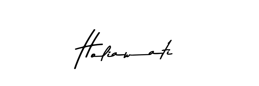 You can use this online signature creator to create a handwritten signature for the name Holiawati. This is the best online autograph maker. Holiawati signature style 9 images and pictures png