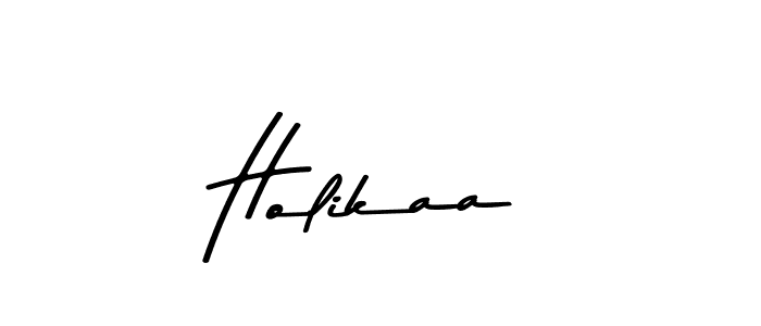You should practise on your own different ways (Asem Kandis PERSONAL USE) to write your name (Holikaa) in signature. don't let someone else do it for you. Holikaa signature style 9 images and pictures png