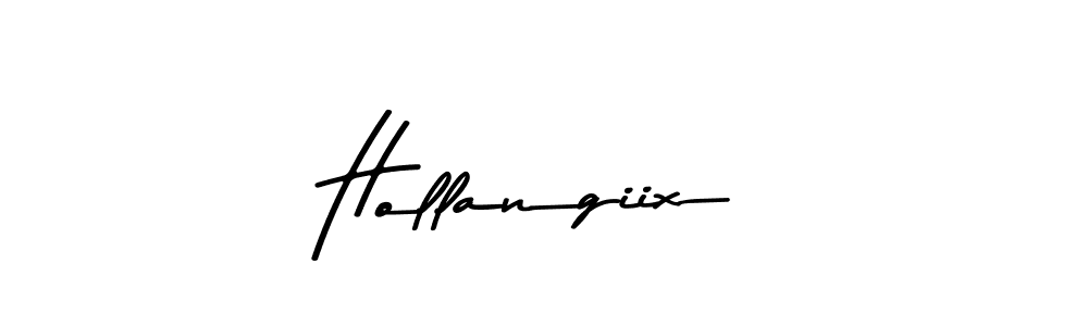 The best way (Asem Kandis PERSONAL USE) to make a short signature is to pick only two or three words in your name. The name Hollangiix include a total of six letters. For converting this name. Hollangiix signature style 9 images and pictures png