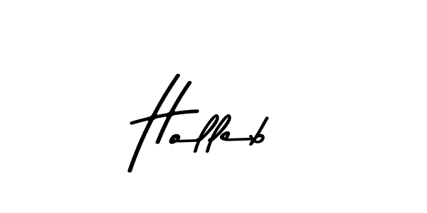 How to Draw Holleb signature style? Asem Kandis PERSONAL USE is a latest design signature styles for name Holleb. Holleb signature style 9 images and pictures png
