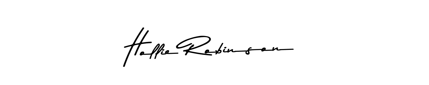 The best way (Asem Kandis PERSONAL USE) to make a short signature is to pick only two or three words in your name. The name Hollie Robinson include a total of six letters. For converting this name. Hollie Robinson signature style 9 images and pictures png