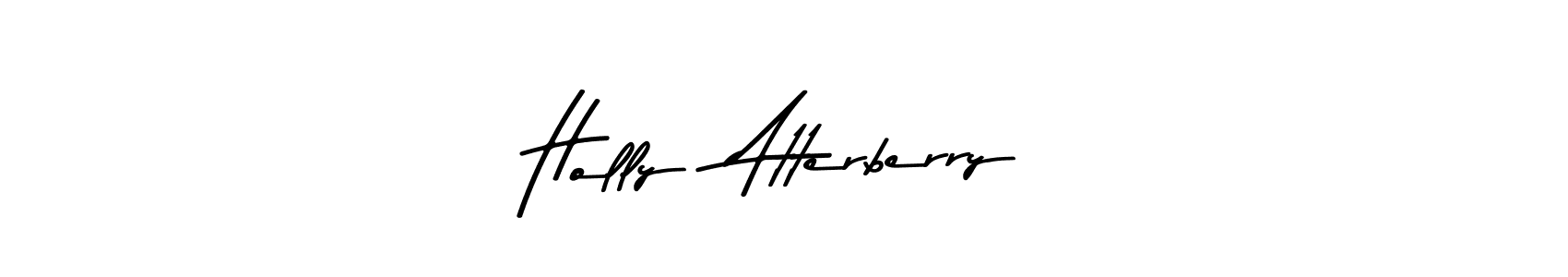 Holly  Atterberry stylish signature style. Best Handwritten Sign (Asem Kandis PERSONAL USE) for my name. Handwritten Signature Collection Ideas for my name Holly  Atterberry. Holly  Atterberry signature style 9 images and pictures png