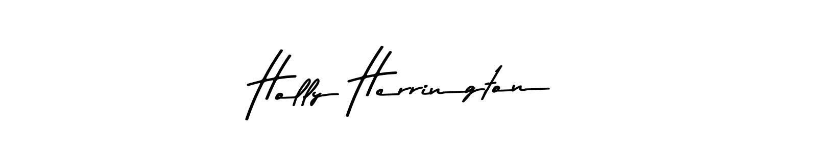 Design your own signature with our free online signature maker. With this signature software, you can create a handwritten (Asem Kandis PERSONAL USE) signature for name Holly Herrington. Holly Herrington signature style 9 images and pictures png