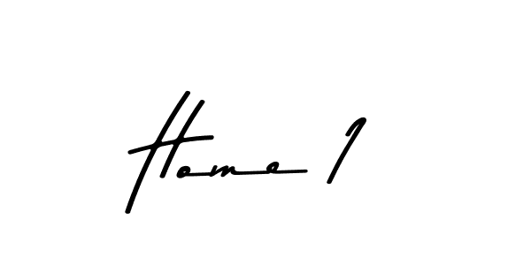 Check out images of Autograph of Home 1 name. Actor Home 1 Signature Style. Asem Kandis PERSONAL USE is a professional sign style online. Home 1 signature style 9 images and pictures png