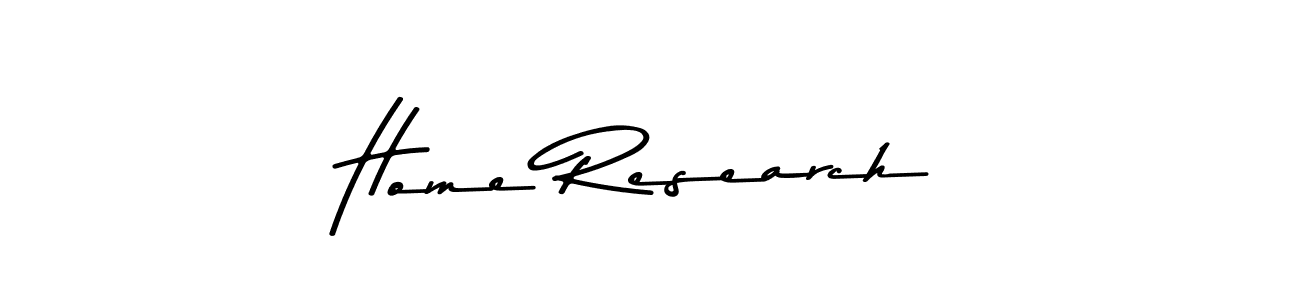 Also we have Home Research name is the best signature style. Create professional handwritten signature collection using Asem Kandis PERSONAL USE autograph style. Home Research signature style 9 images and pictures png