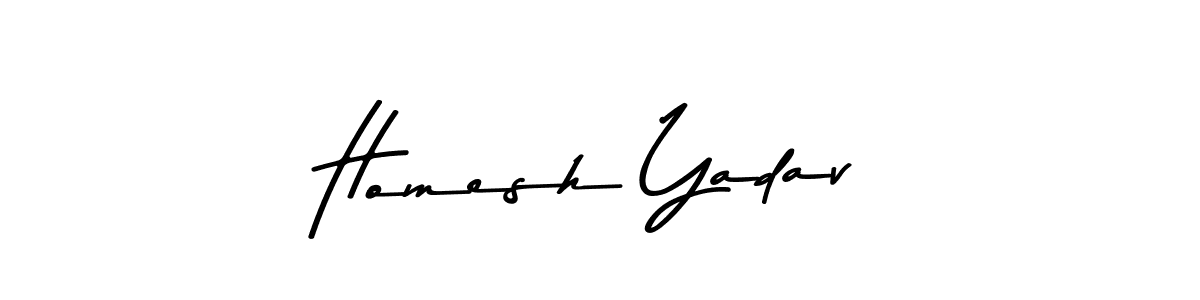 Once you've used our free online signature maker to create your best signature Asem Kandis PERSONAL USE style, it's time to enjoy all of the benefits that Homesh Yadav name signing documents. Homesh Yadav signature style 9 images and pictures png