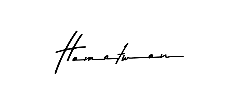 Also You can easily find your signature by using the search form. We will create Hometwon name handwritten signature images for you free of cost using Asem Kandis PERSONAL USE sign style. Hometwon signature style 9 images and pictures png