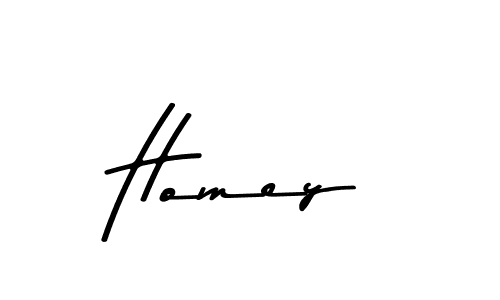 Use a signature maker to create a handwritten signature online. With this signature software, you can design (Asem Kandis PERSONAL USE) your own signature for name Homey. Homey signature style 9 images and pictures png